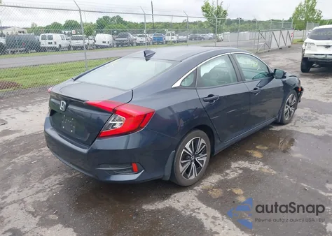 2016 Honda Civic Ex-L из США, поврежденный, VIN 19XFC1F78GE214375